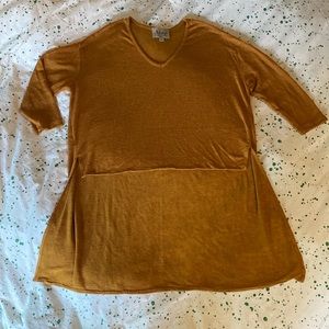 A.t.a.p. All Things are possible high low shirt tunic top